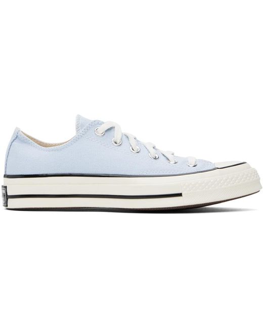 Converse Black Blue Chuck 70 Low Top Sneakers for men