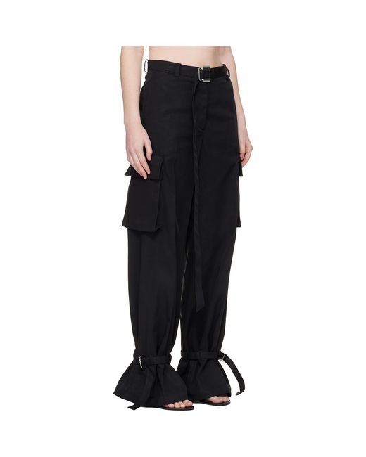 The Attico Black Long Trousers
