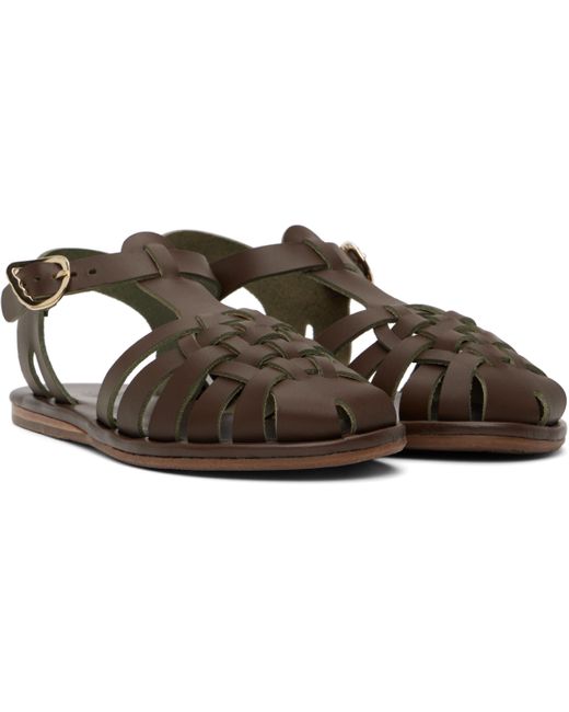Ancient Greek Sandals Karina Sandals in Black | Lyst