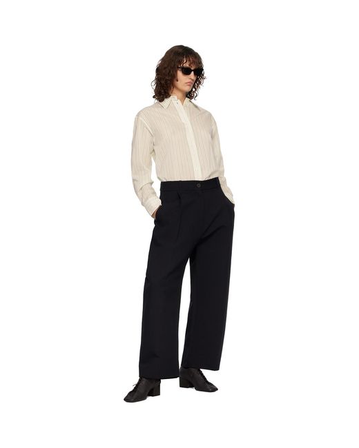 Studio Nicholson Black Minos Trousers
