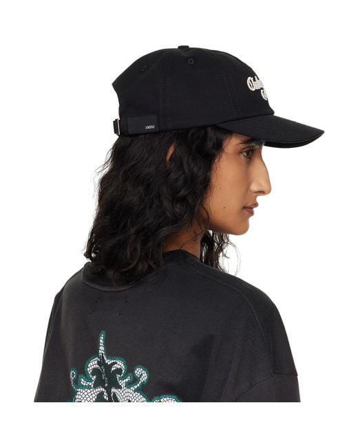 Amiri Black 'Chateau Dad Cap