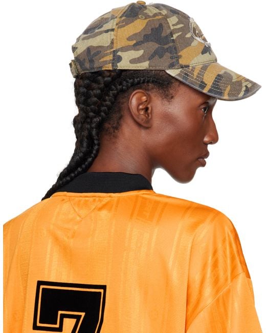 Martine Rose Orange Collage 'Expect Perfection' Cap
