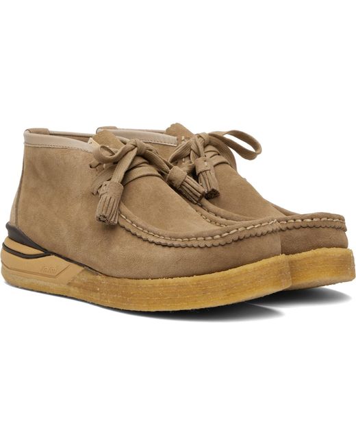 Visvim Black Beuys Trekker-Folk Boots for men