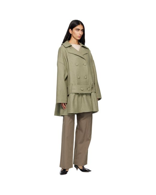 Renaissance Renaissance Green Luna Coat