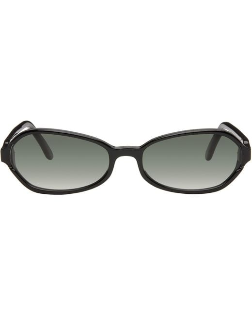 Our Legacy Black Drain Sunglasses