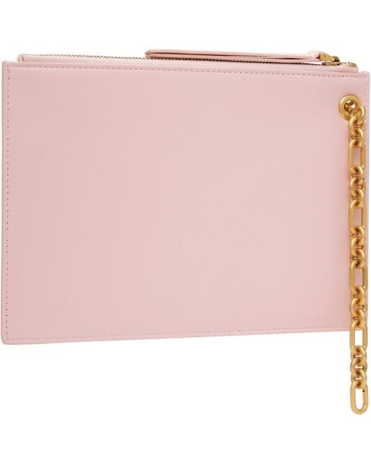 Balmain Pink Pulse Zipped Pouch