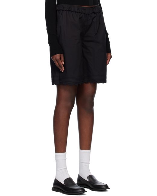 THE GARMENT ブラック Cyprus ショートパンツ Black