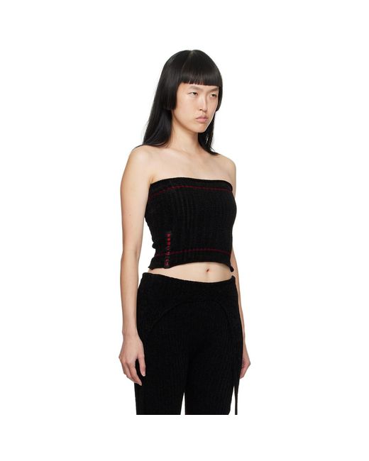 OTTOLINGER Black Patch Tube Top