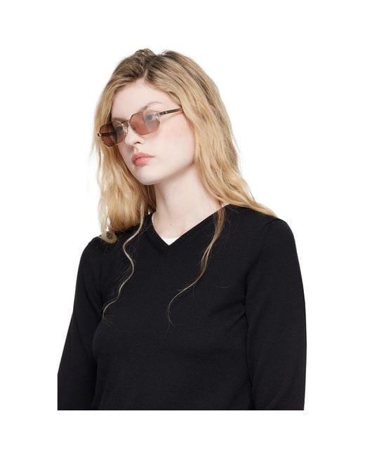 Versace Pink Greca Flow Sunglasses
