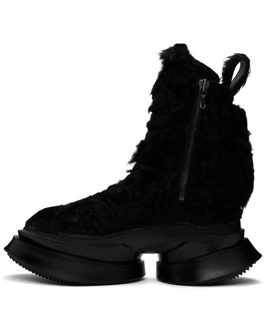 Julius Black Lace-up Boots for men