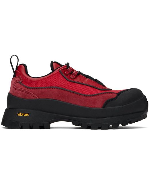 ANDERSSON BELL Red Aaron Trail Sneakers for men