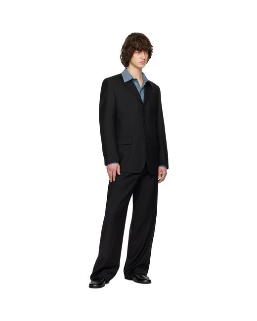 sunflower Black Show Blazer for men