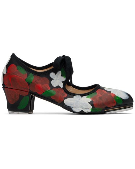 Comme des Garçons Black Flowers Tap Dance Shoes
