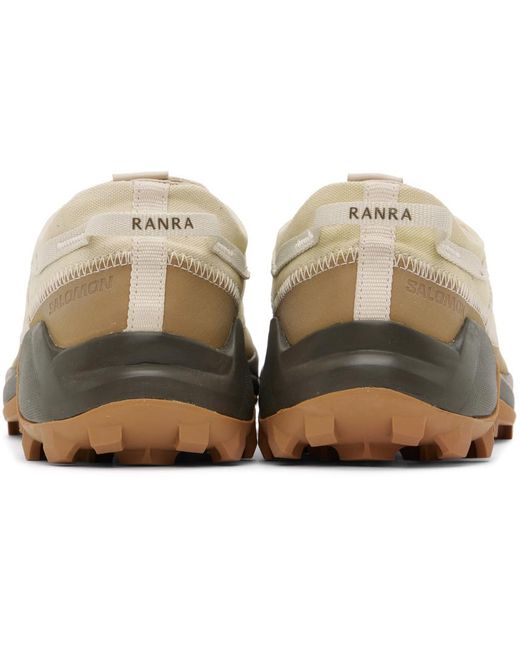 RANRA Black Off- Salomon Edition Crosspro Sneakers for men