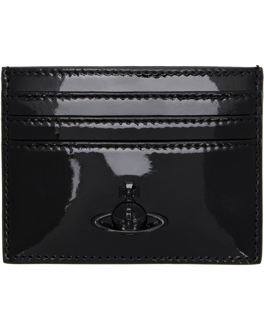 Vivienne Westwood ブラック Flat カードケース Black