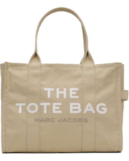 Marc Jacobs 'the Large Tote' Tote in Natural | Lyst UK