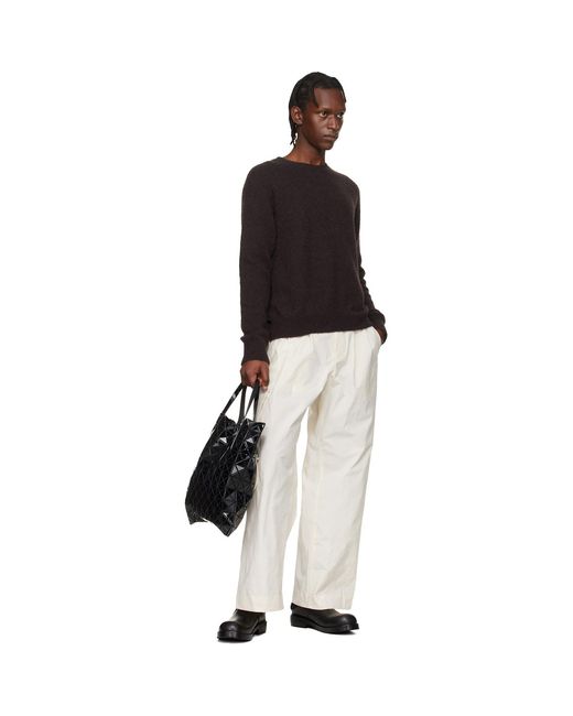 Issey Miyake Black Prism Tote for men