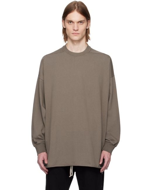 Rick Owens Hollywood Tommy Ls T-Shirt for Men | Lyst