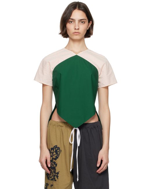 SC103 Green Choir Blouse