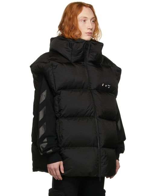 Off white down clearance vest