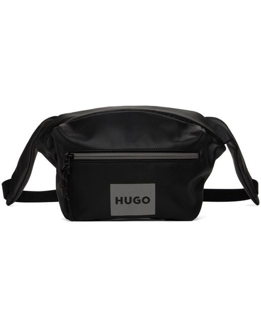 HUGO Black Quantum Belt Bag for men