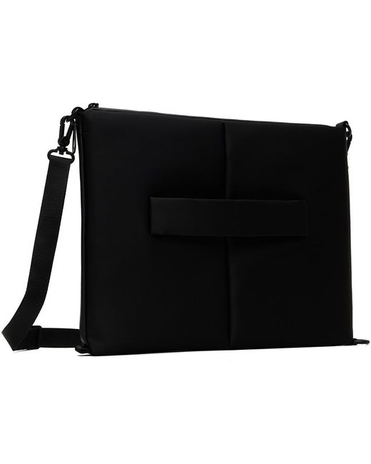 Côte&Ciel Black Inn L Sleek Bag for men