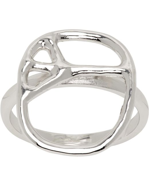 Needles Metallic Peace Ring