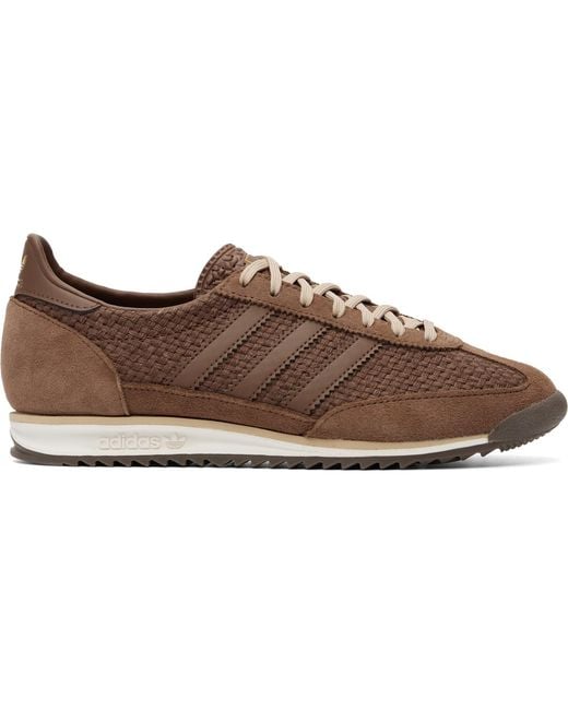 Adidas Originals Black Sl 72 Og Sneakers for men