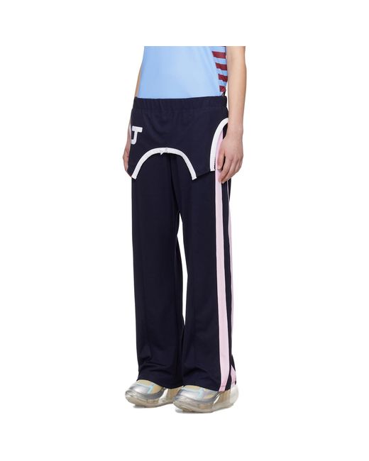 Im Sorry by Petra Collins Blue Ssense Exclusive Jennyfax Edition Layered Track Pants