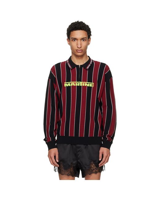 Martine Rose Red Logo Polo for men