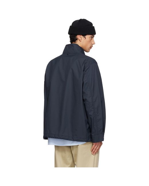 Nanamica Blue Packable Field Jacket for men
