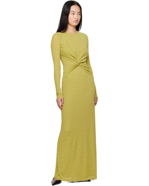 Nanushka Black Rozal Maxi Dress