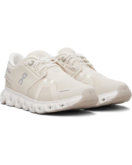 On Shoes White Cloud 6 Sneakers