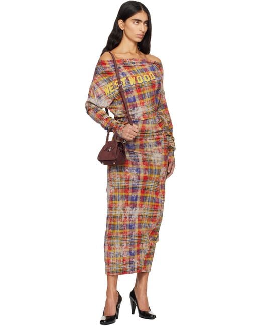 Vivienne Westwood Brown Mini Yasmine Bag