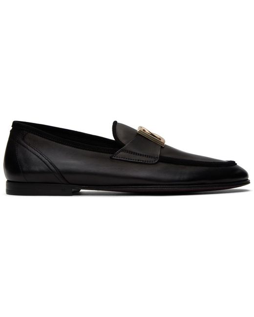 Dolce & Gabbana Dolce&gabbana Black Pantofola Loafers for men