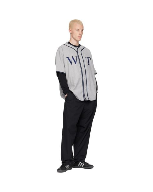 (w)taps Black Sddt2001 Ripstop Trousers for men