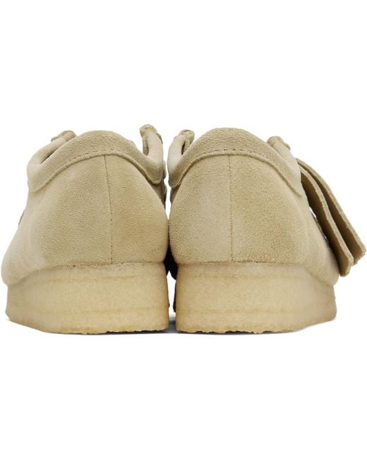 Clarks Black Wallabee Derbys
