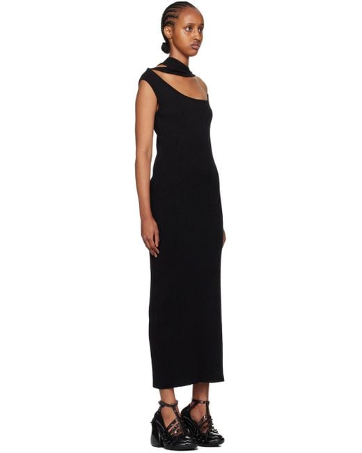 Y. Project Black Triple Collar Maxi Dress
