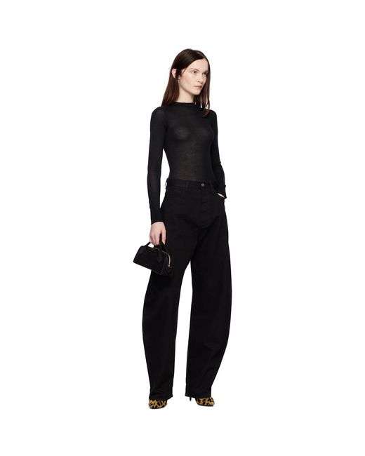 Alaïa Black 'Le Teckel' Bag