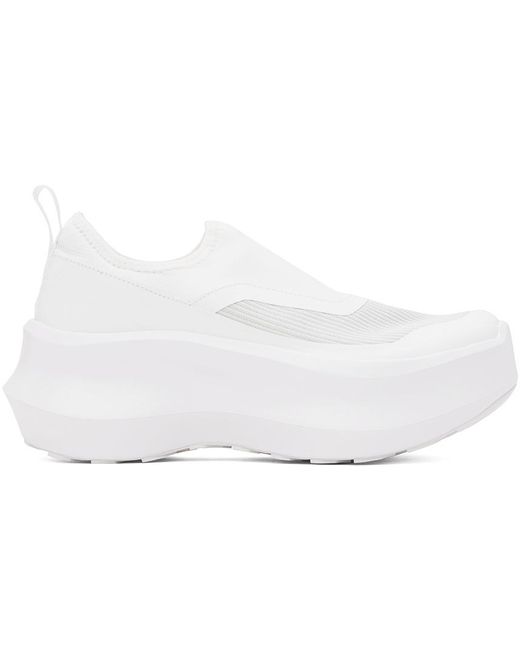 Comme des Garçons Black White Salomon Edition Slip-on Platform Sneakers