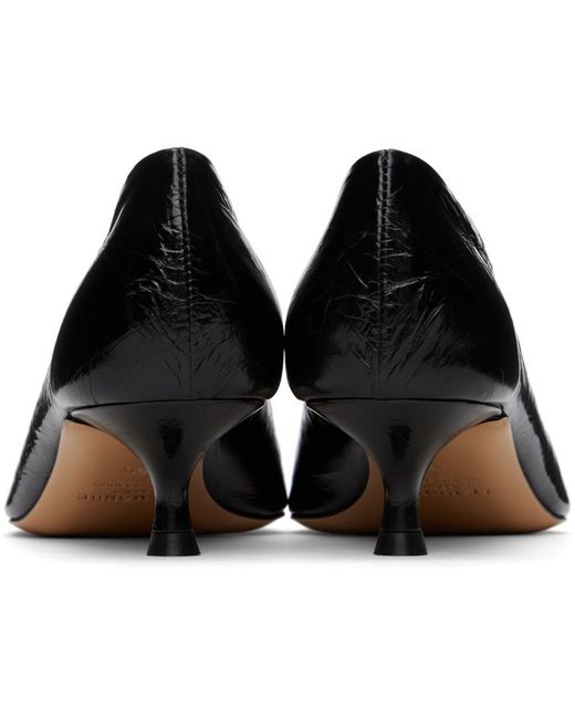 Chaussures à petit talon de style babouche noires Le Monde Beryl en coloris Black
