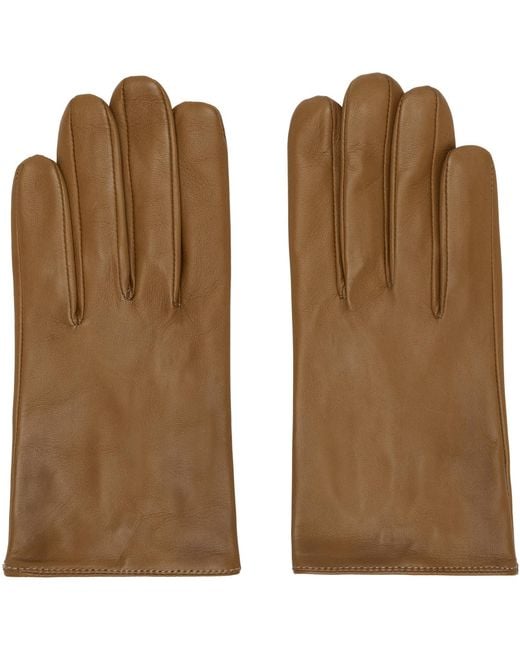 Handsome Stockholm Green Washable Leather Gloves for men
