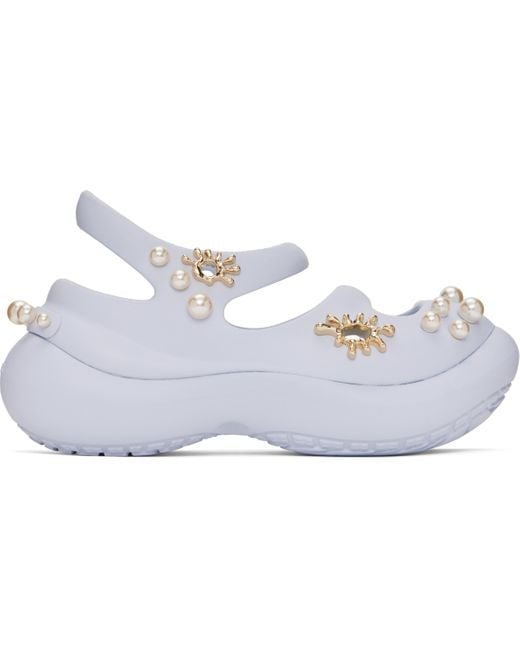 Crocs™ Phaedra Embellished Heeled Sandals in Black | Lyst