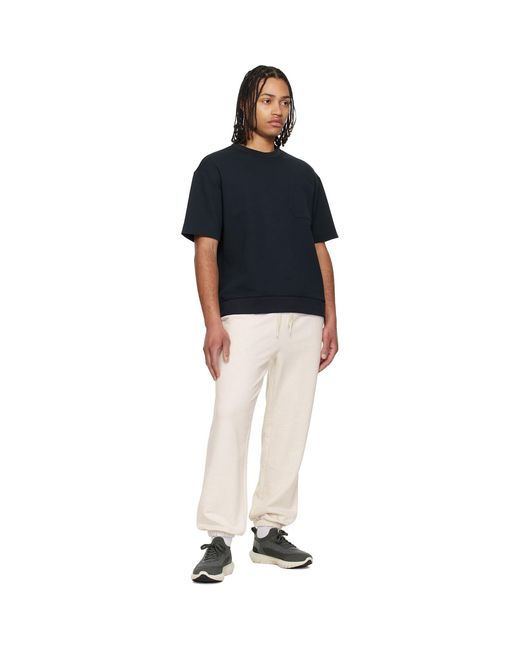 Boss Black Peached Cotton Blend T-Shirt for men