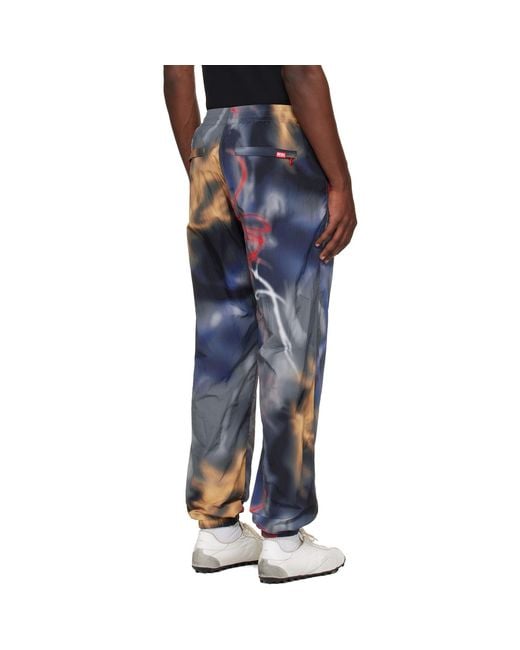 DIESEL Blue P-Arelion Sweatpants for men