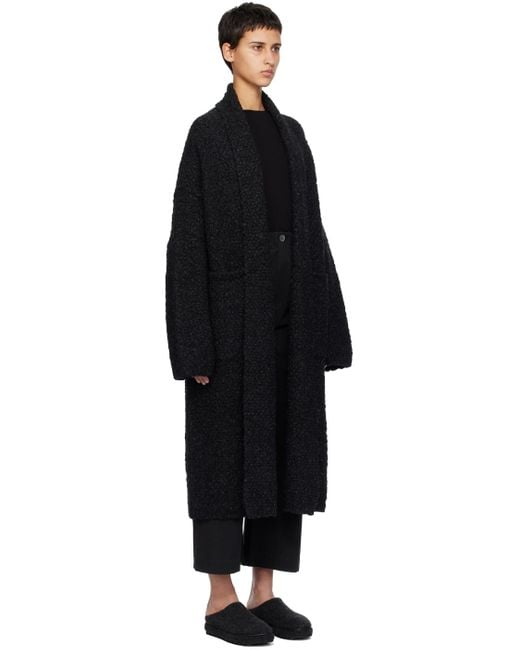 Lauren Manoogian Black Berber Coat