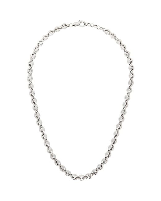 Sophie Buhai Metallic Small Circle Link Necklace