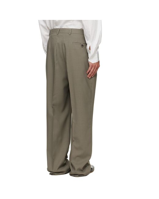 Second/Layer Gray Tio Trousers for men