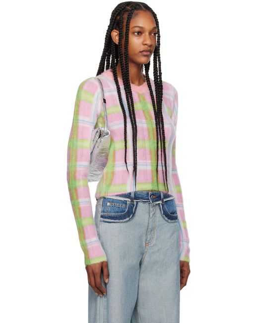 Marni Multicolor Checked Sweater