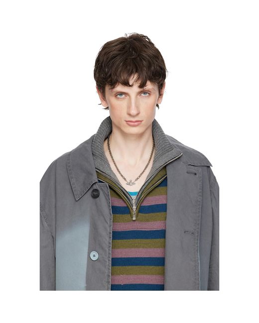 Vivienne Westwood Black Messaline Choker for men